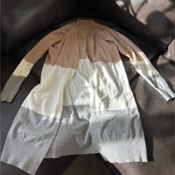 Women’s long lightweight open cardigan - Picture 5 of 6